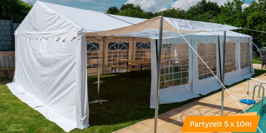 Partyzelt 10 x 5m